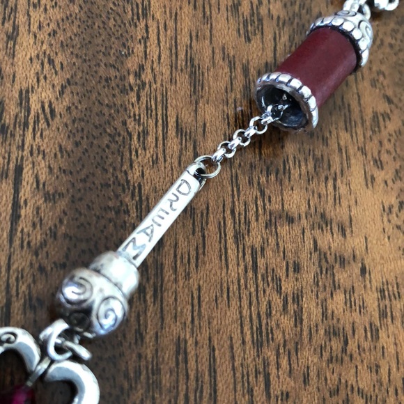 Vintage Brighton Heart Song Red Hope Necklace & bracelet - Picture 11 of 15